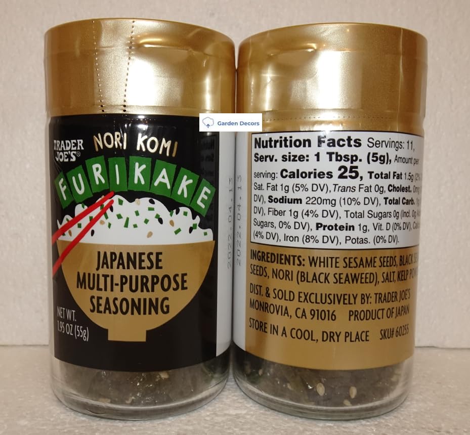 Amazon.com : Trader Joe Nori Komi Furikake Japanese Multi-Purpose